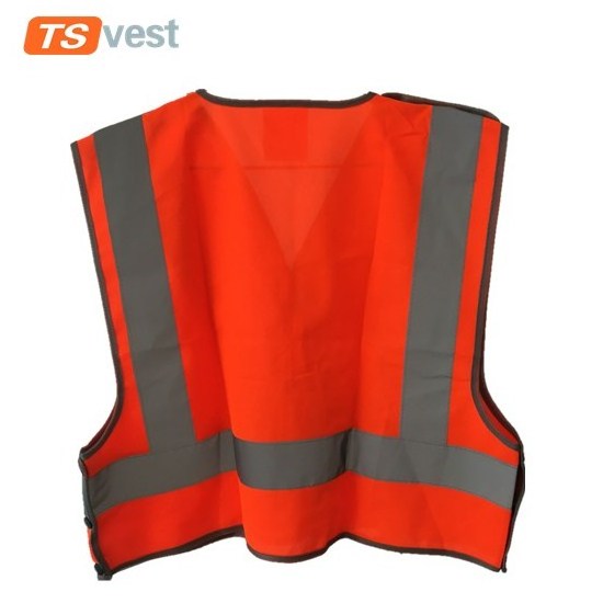 Breakaway hi vis vests safety waist coat reflective safety vest