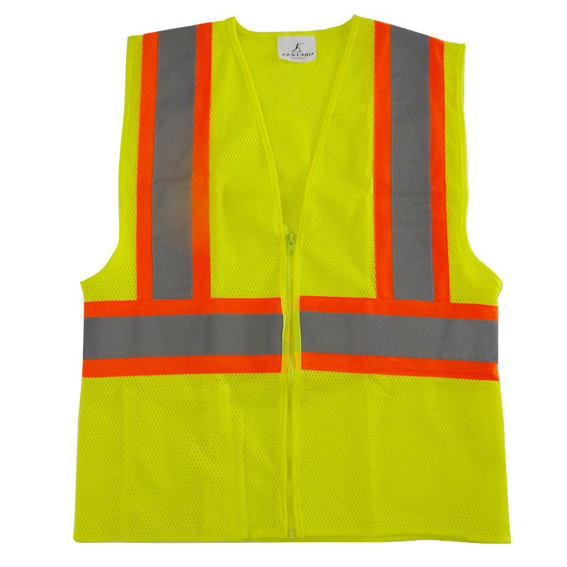 5 Point Breakaway Hi Vis ANSI Class 2 Security Safety Vest reflectorized vest