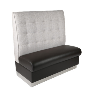 Wholesale modern dining sofa Fast Food Restaurant cafe leather Sofa Nightclub Booth Seating