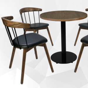 Modern Wholesale Commercial Furniture Coffee Chairs and Tables for Restaurants and Coffee Shop