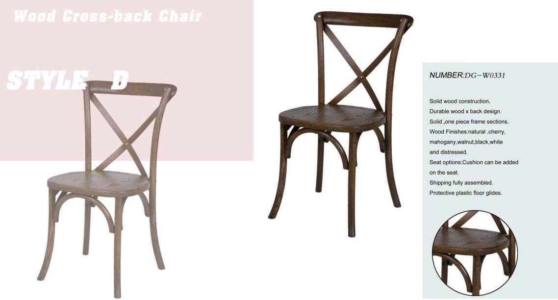 Commercial Classic Dining Wooden Chairs For Events Outdoor Party Events Chairs Restaurant Dining Chairs Furniture