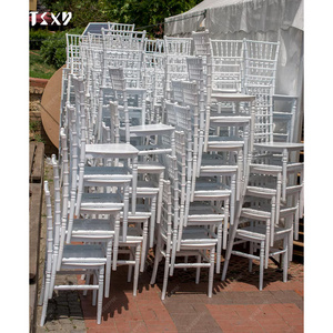 wedding events commercial high quality rental furniture fancy wedding chairs plastic chiavari chair