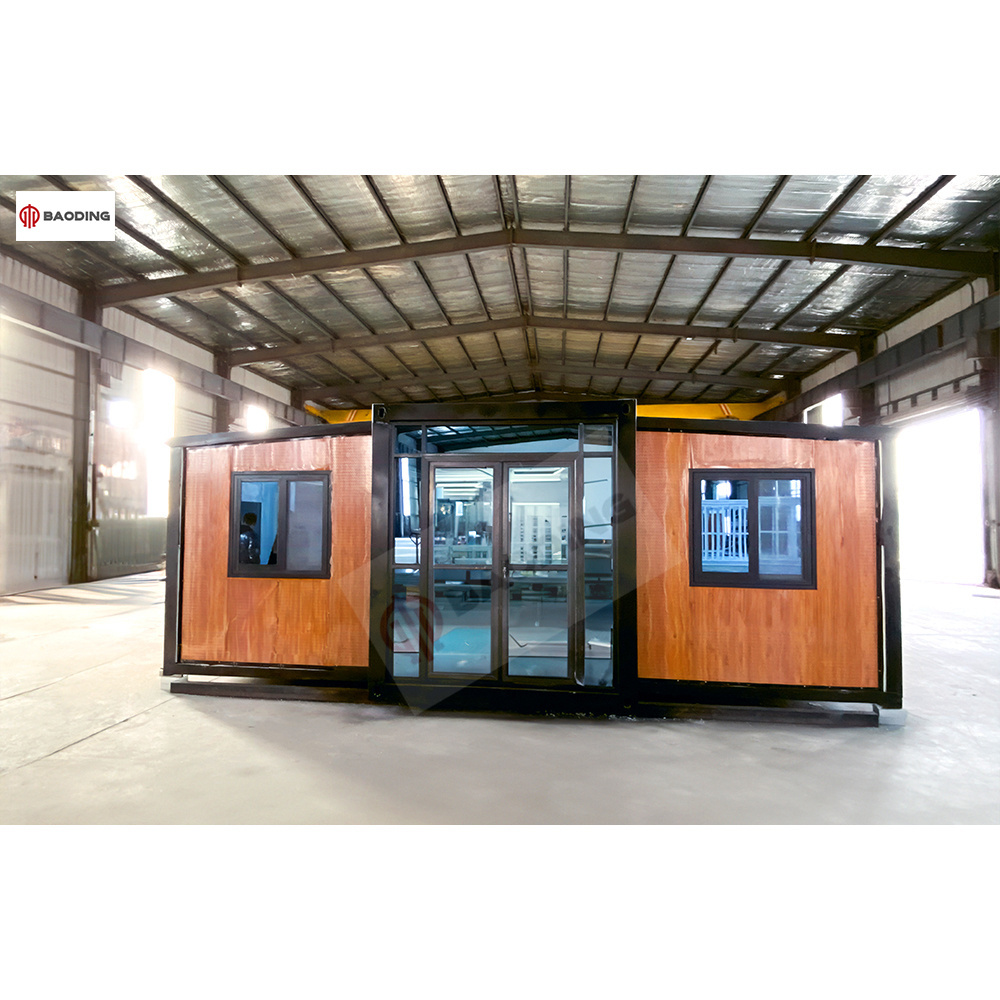 Ready Made 20Ft 40Ft Shipping Prefab Container Expandable House For Sale Light Steel Foldable Prefabricated Home Villa 5 Bedroom