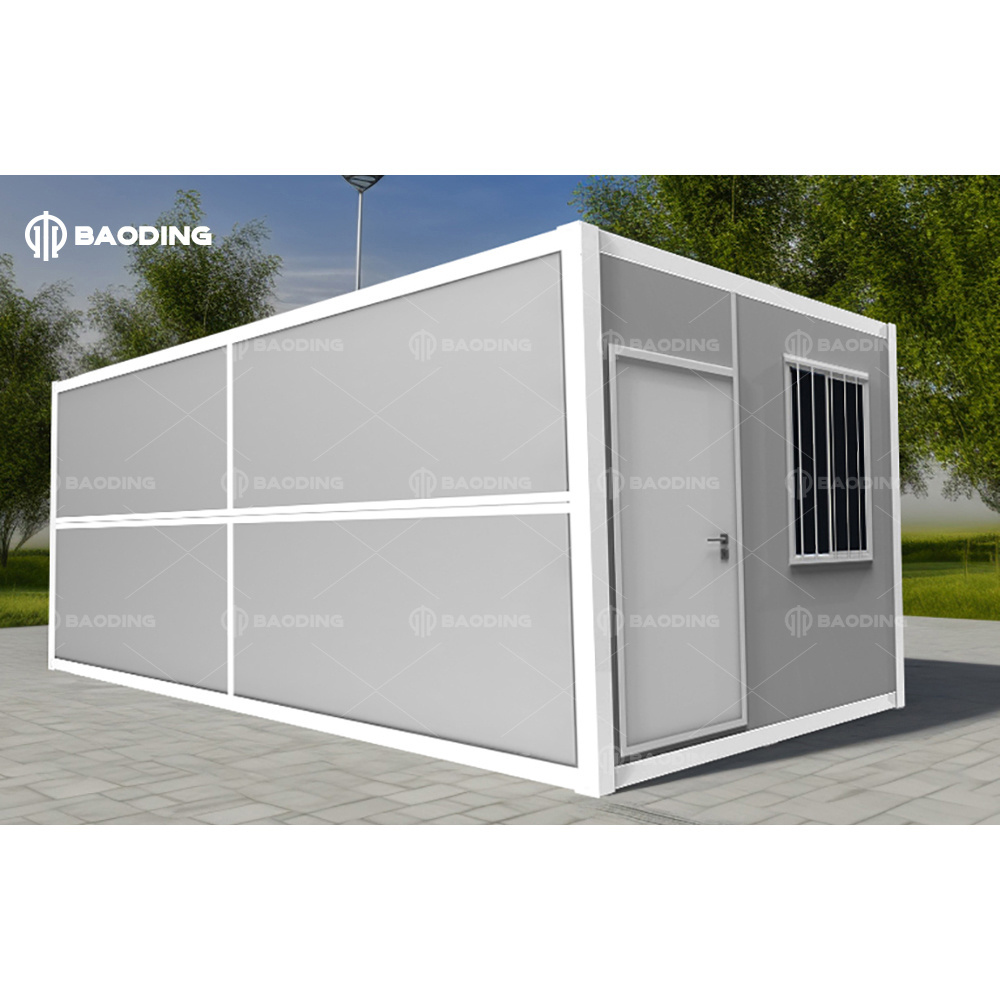 Recycled Customized Foldable Office Container 16ft House Mobile Folding Container