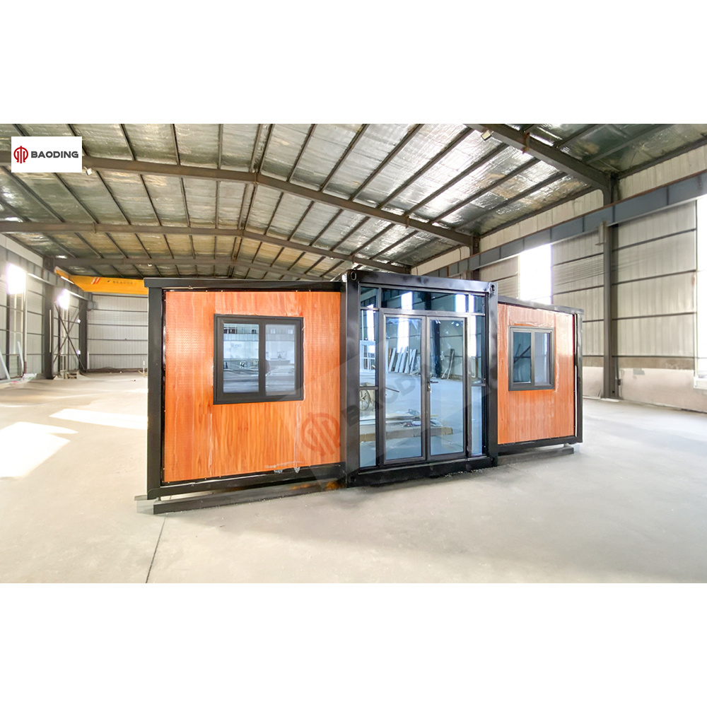 Ready Made 20Ft 40Ft Shipping Prefab Container Expandable House For Sale Light Steel Foldable Prefabricated Home Villa 5 Bedroom