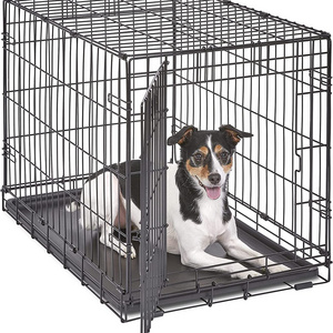 Dog Boarding Kennel Wholesale Popular Portable Professional Metal Dog Kennel Dog Cage With Wheels