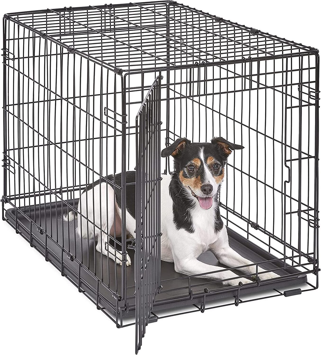 Foldable Collapsible Metal Large Metal Kennels Stackable Dog Cages For Large Dog Wholesale Dog Crate