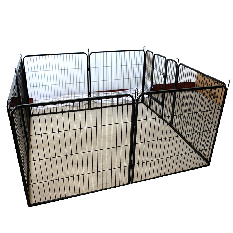 Heavy Duty Pet Playpen Dog Exercise Pen Expandable Pet Crate Foldable Metal Dog Fence