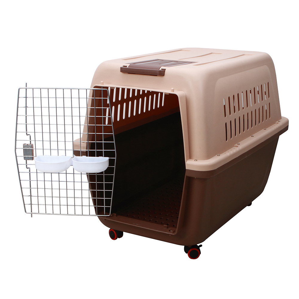 Air Box Pet Cages Dog Car Seat Bed - First Class Aviation Pet Box Plastic Cat Travel Cage