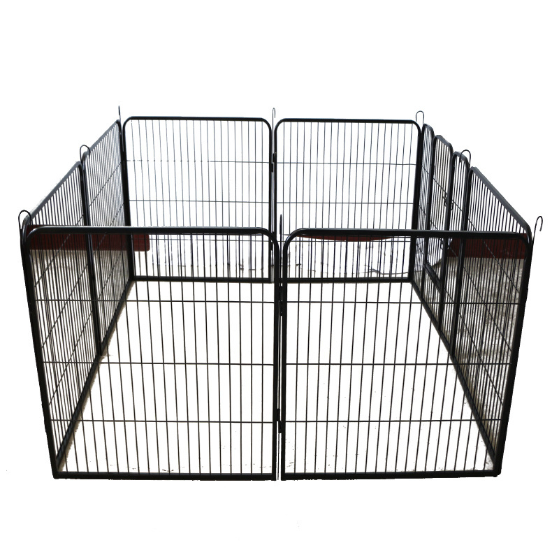 Heavy Duty Pet Playpen Dog Exercise Pen Expandable Pet Crate Foldable Metal Dog Fence