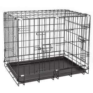 Dog Cages Crates for Large Dog Wire Metal Kennel Cages With Tray Large Dog Cages Crates