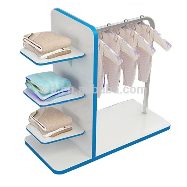 garment shop clothes display rack for kids kiosk design clothes shop decoration