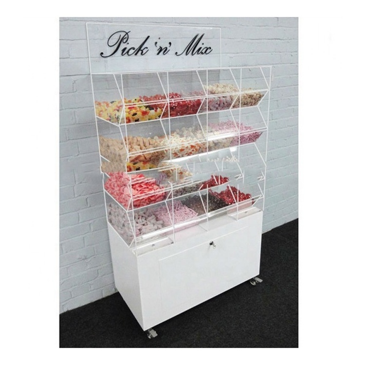 custom Candy Shop display,wooden candy display rack,candy store equipment