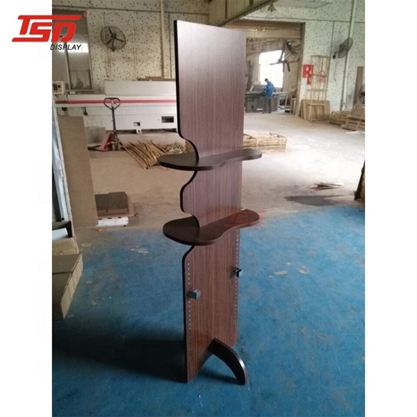 Custom shoes display for retail shop,retail store shoe boots wood display shelving furniture rack stand