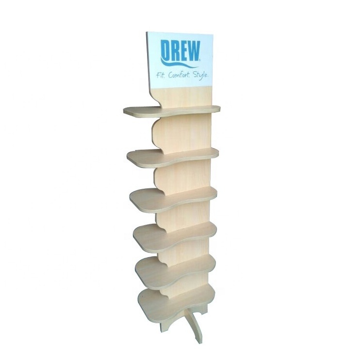 retail store mdf shoe display rack,shoe display ideas,retail shoe shelf display