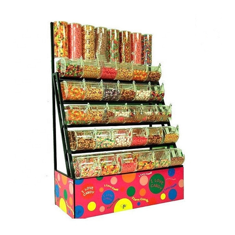 custom Candy Shop display,wooden candy display rack,candy store equipment