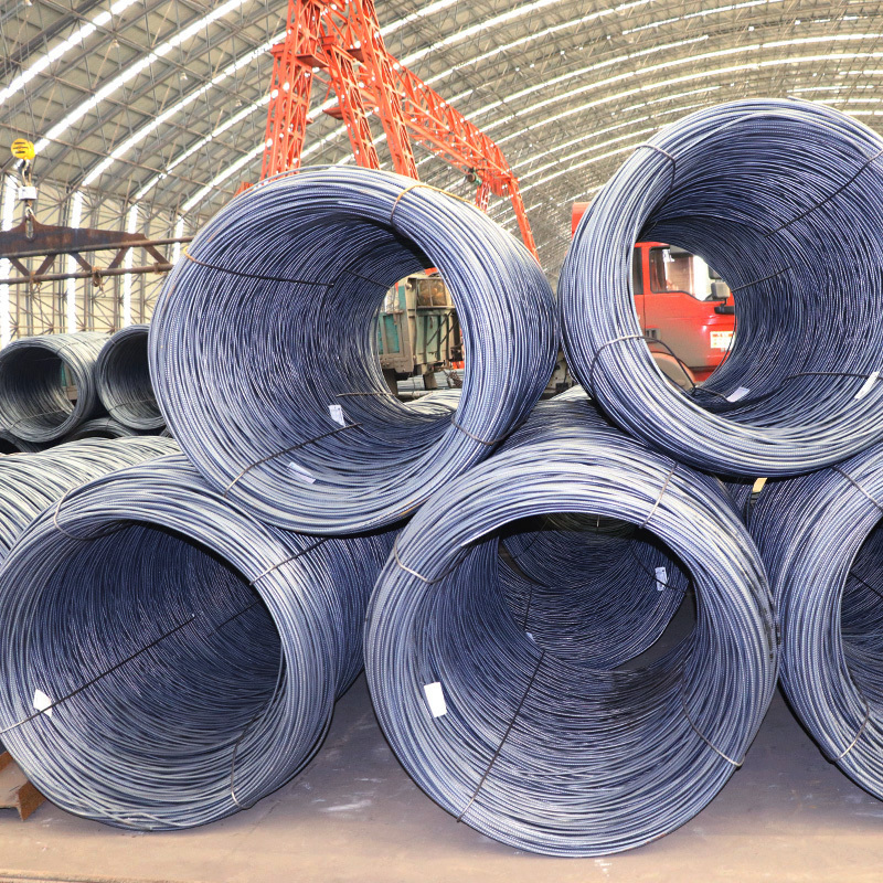 China Suppliers High Purity 5.5mm 6.5mm hot rolled Drywall Making Q245R Wire Rod In Coils