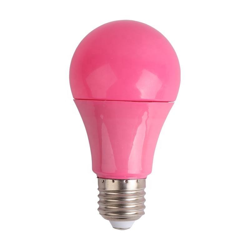 Red Yellow Blue Green Pink Color bulb 5w 7w 9w watt g45 e14 b22 e27 colorful led Bulb