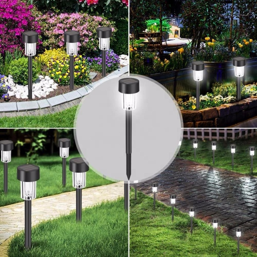 Garden Hollow Lights Pathway Waterproof Led Landscape Lighting Pathway Lawn Decorate Solar Garden Lights Outdoor