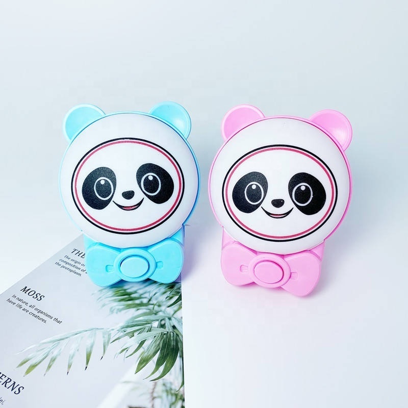 Switch Night Lamp Kids Panda LED Night Light Plug In for Baby Room 110/220V 0.5W Night Light Lamp