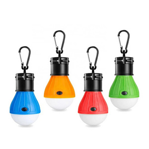 Hot Sale Portable 3 Led Outdoor Emergency Battery Powered Bulb Hanging Tent Lamp