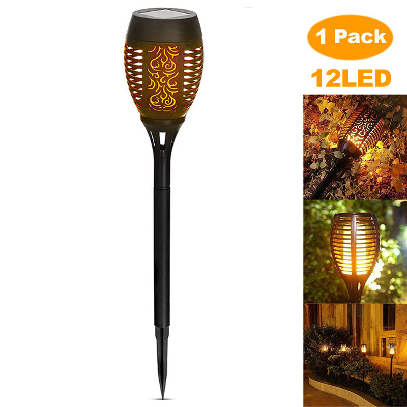 Solar Flame Lamps Led Pathway Garden Light Outdoor IP65 Lawn Lamp Solar Garden Landscape Light