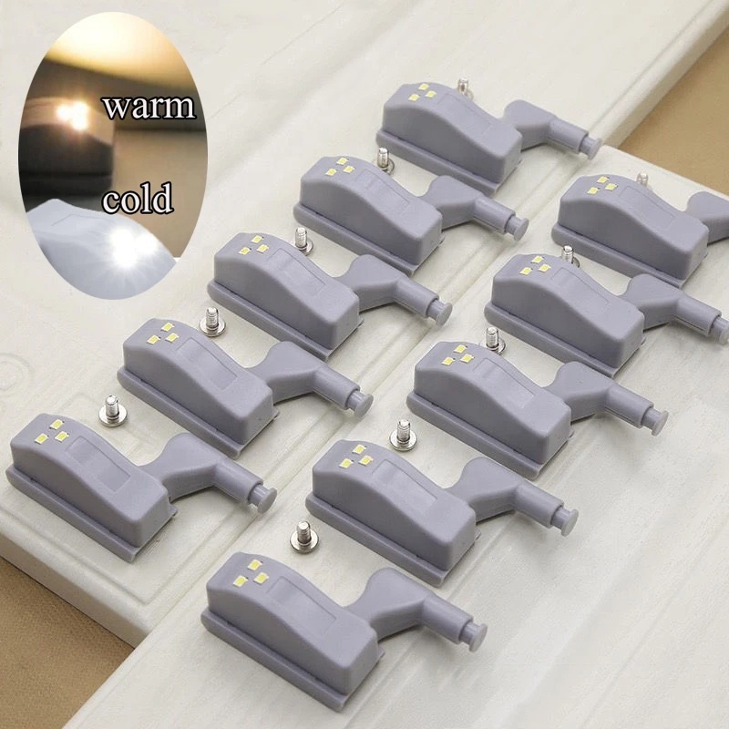 LED Under Cabinet Light Universal Wardrobe Light Sensor Led Armario Inner Hinge Lamp For Cupboard Closet Kitchen