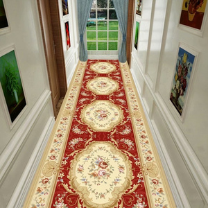 Luxury Corridor Carpets Rugs crystal velvet Printed carpet low price washable colorful