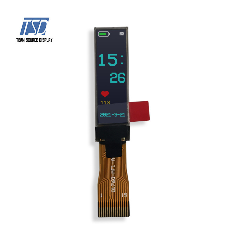 mini oled screen 0.87 inch 128*32 dots 12 O'clock OLED Display