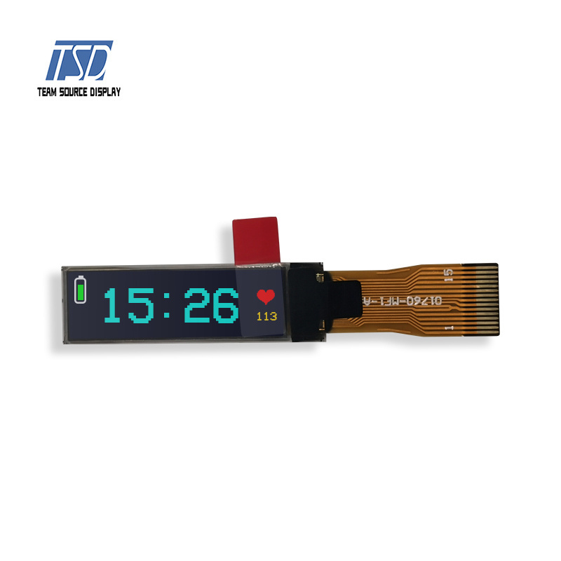 mini oled screen 0.87 inch 128*32 dots 12 O'clock OLED Display