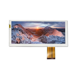 8.8 inch LCD 1280X320 bar type TFT LCD ultra wide TFT LCD for car rearview mirror monitor