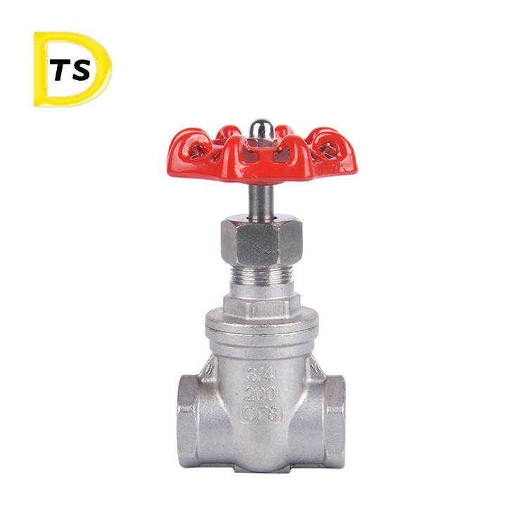 High Quality 304 Stainless Steel Gate Valve Female Manual Sliding Gate Valve Water Control Gate Valve