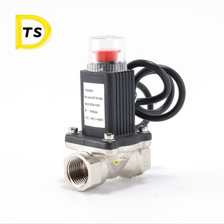 Wholesale DC Emergency Relay Valve Shut Off Safety Gas Solenoid Valve Gas Air Coil Solenoid Valve