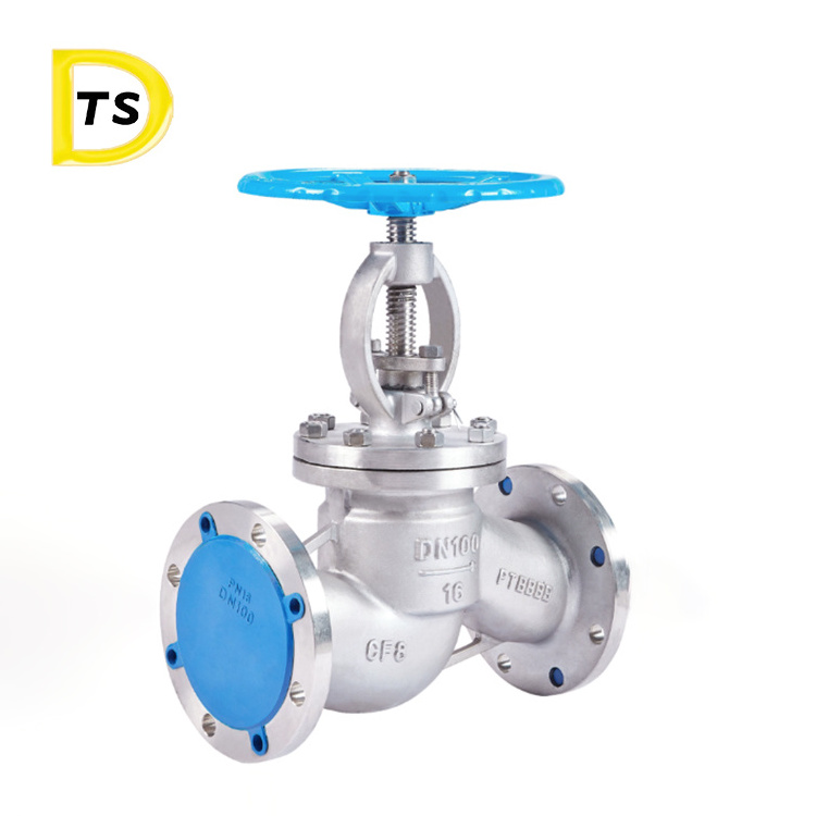 High Quality Stainless Steel 304 /316 globe valve globe valve flange type bellow seal globe valve