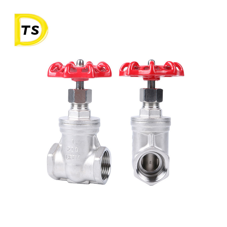 High Quality 304 Stainless Steel Gate Valve Female Manual Sliding Gate Valve Water Control Gate Valve