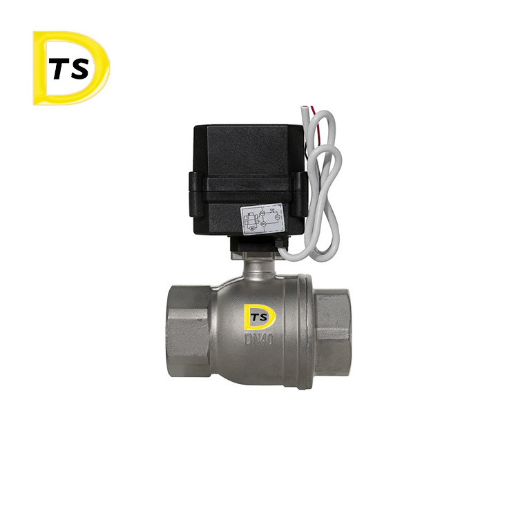 High Quality Remote control electrical motor drive actuator operated ball valve Ball valve with actuator