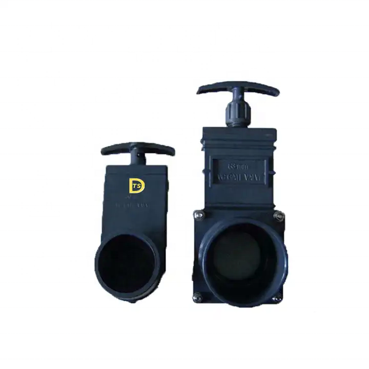 PVDF PP pph UPVC pvc gate valve 4 inch pvc knife gate valve