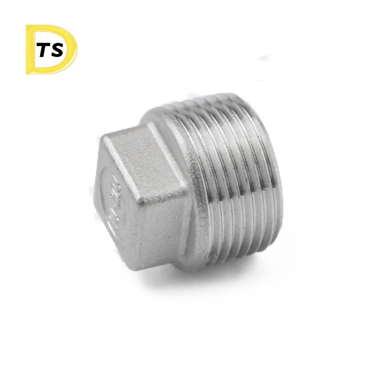 304 316L 201 malleable iron stainless steel plumbing material male female BSPT NPT threaded pipe fittings