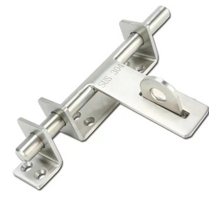 Customized Galvanized door latch bolt sliding bolt door latch for building material