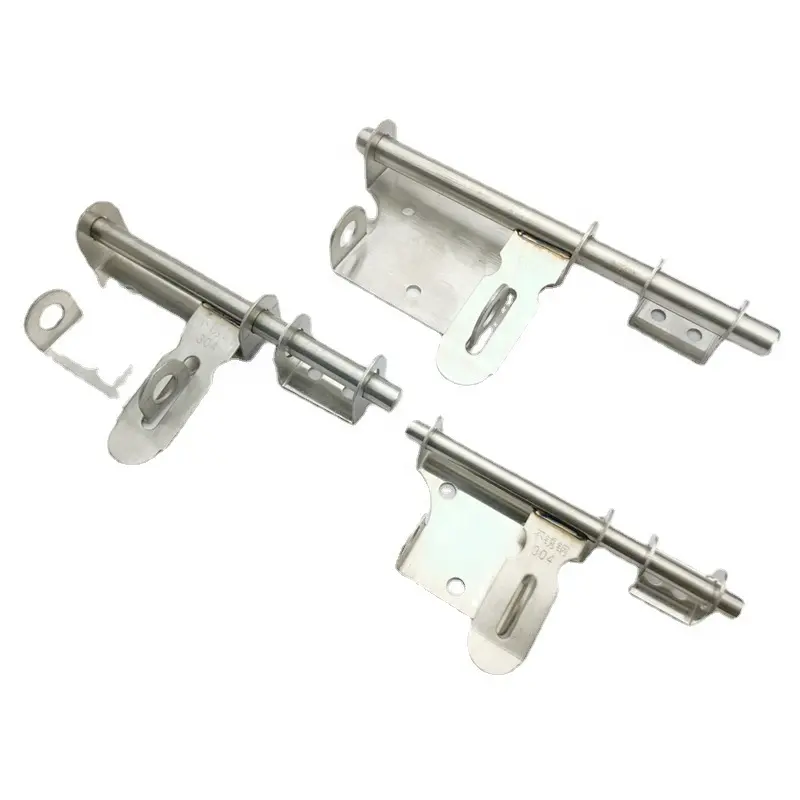 manufacturer custom bolt latch fire security guard slide door bolt for door