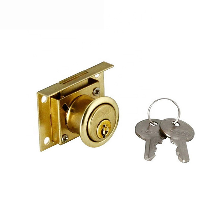 Brass Cylinder Draw Lock For Jewelry Box