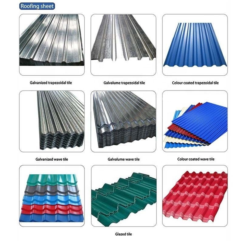 TSD Top Quality Hot Sale Galvanized Sheet Metal Roofing Price/GI Corrugated Steel Sheet/Zinc Roofing Sheet Iron Roofing Sheet