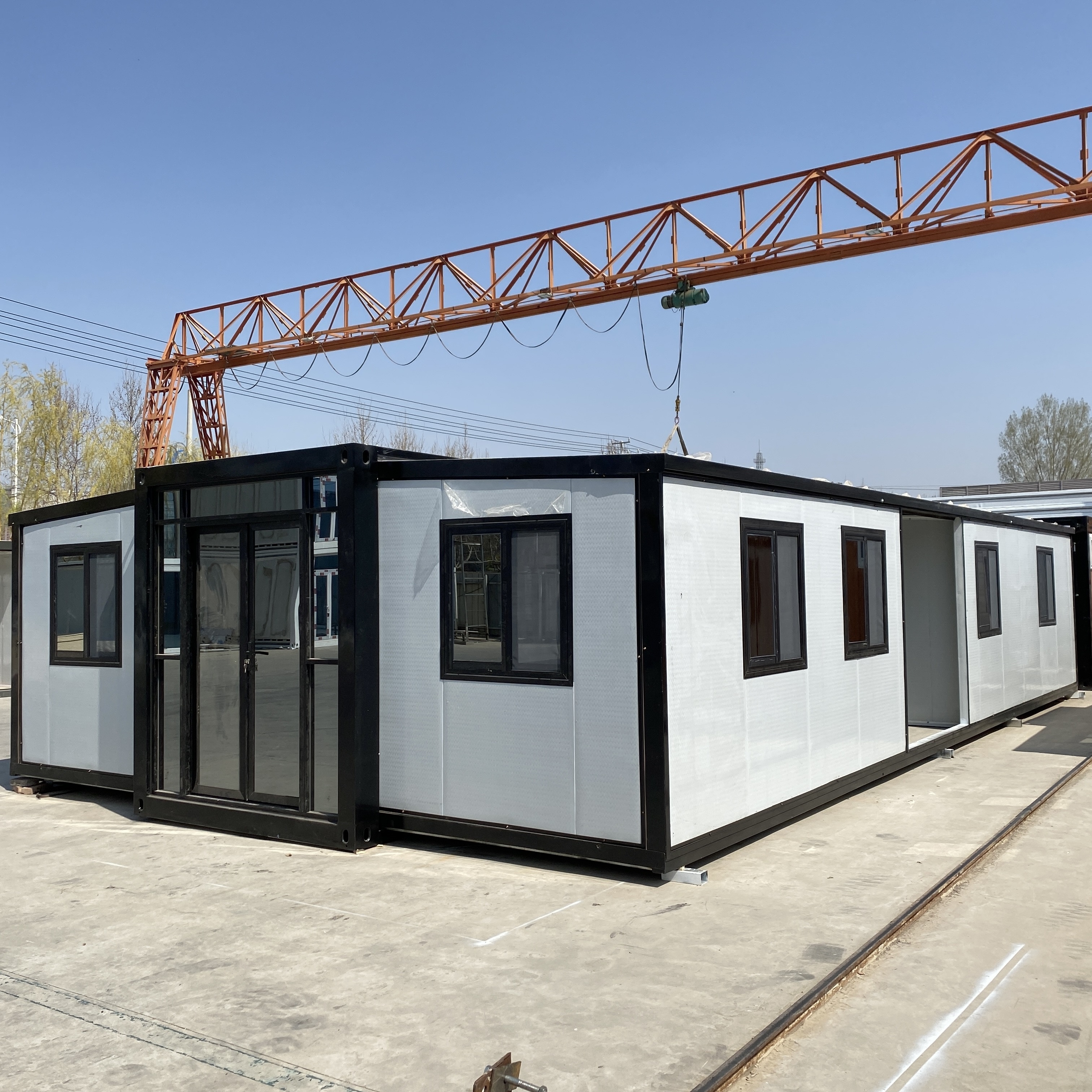 TSD folding house expandable modular home 20ft 30ft 40ft prefab house australia expandable container house home office