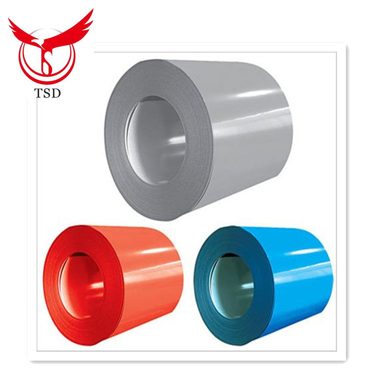 DX51D pre painted Galvanized steel Coil PPGI Color coated steel metal sheet in coil