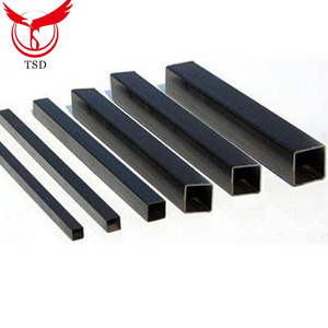 Q235 Square / rectangular / round Black welded steel pipe steel tube steel hollow section from China