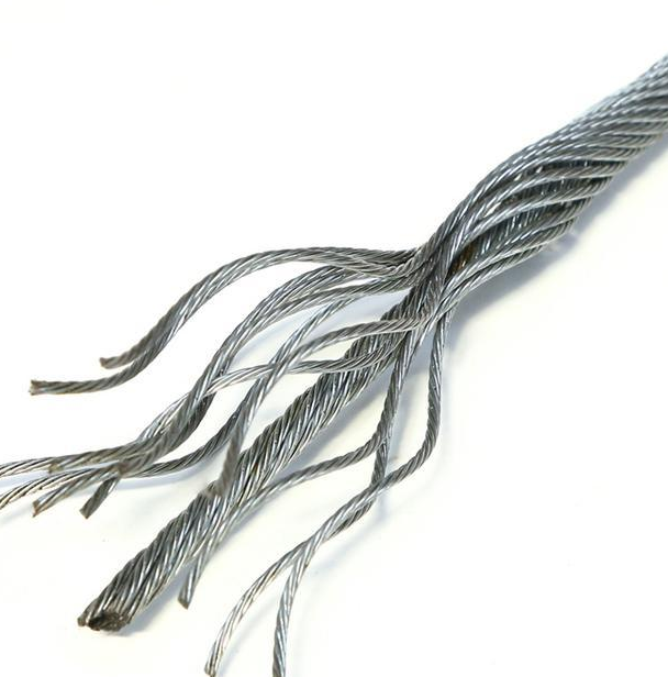 Professional compacted electric galvanized steel wire rope with CE certificate