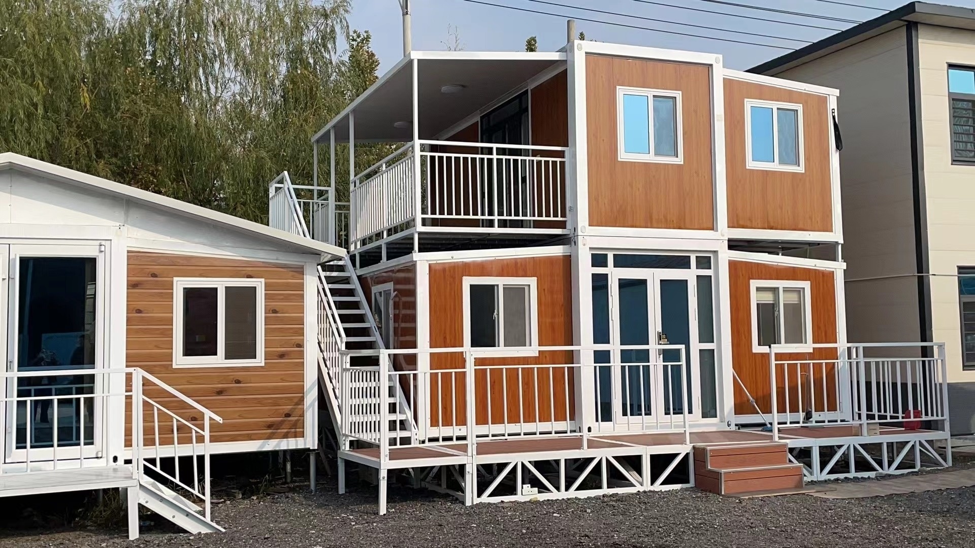 TSD folding house expandable modular home 20ft 30ft 40ft prefab house australia expandable container house home office