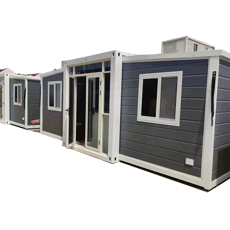 TSD Steel structure Prefabricated expandable container house prefab houses foldable resort home