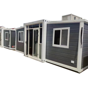 TSD Steel structure Prefabricated expandable container house prefab houses foldable resort home