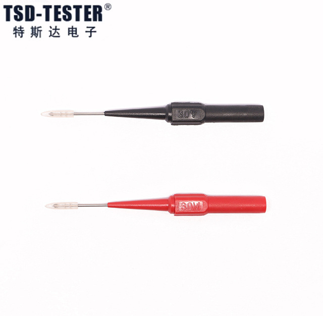 Car Test Pierced Wire Probe Broken Wire Meter Probe Back Needle Multimeter Test Probe 1mm